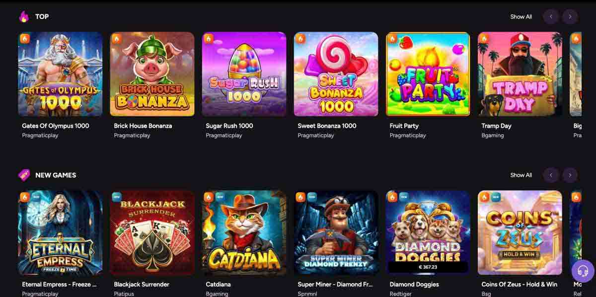 Casiny Casino Payment Methods 3